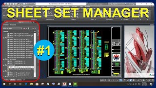 Tạo Sheet Set Manager Trong Autocad Vô Cùng Đơn Giản  MampE Autocad [upl. by Ninette]