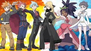 Pokémon  All Champion Battle Themes [upl. by Bethanne]