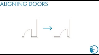 Aligning Doors in Revit [upl. by Tali182]