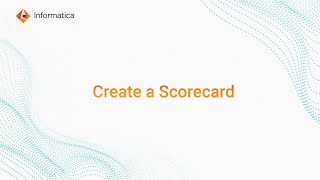 Create a Scorecard in Analyst Tool [upl. by Buehrer]