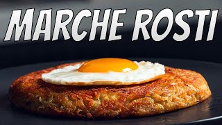 Rosti  The SECRET to Super Crispy Potato Pancakes Recipe Marche Style l How To Make Crispy Rosti [upl. by Yllehs]