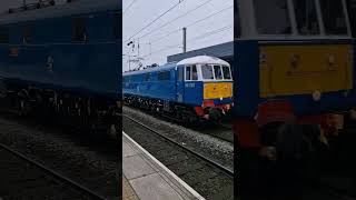 London to blackpool special through wigan north western at speed [upl. by Aelahc]