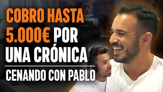 CENANDO CON PABLO La Polémica con SEZAR BLUE la COMIDA de 1500€ Problemas con Restaurantes [upl. by Sachsse813]