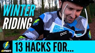 13 Cheap Hacks For EBike Riding In Winter [upl. by Nyrroc]