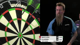 Simon Whitlock v Brett Claydon  Players Championship 3  Round 1 [upl. by Noramac]