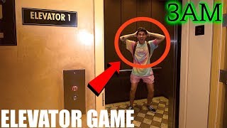 GONE WRONG THE ELEVATOR GAME TOOK MY FRIEND AT 3AM CHALLENGE jake dufner is missing [upl. by Cody]