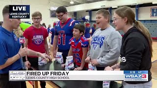 FIRED UP FRIDAY at Lewis County High School 2 [upl. by Yehus445]