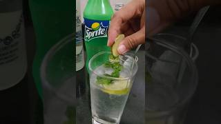 Vodka  lime syrup  sprite recipes recipeshare quickrecipe [upl. by Nawed]