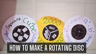 How to make a Rotating Disc  Supine Videos [upl. by Ainerbas58]