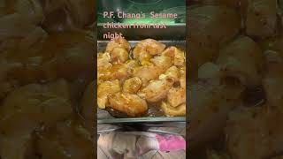 PF Chang’s Sesame chicken from last night 10182024 [upl. by Nilloc]