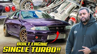 INTENSE FIRST DRIVE 700BHP NISSAN R33 GTR SKYLINE [upl. by Wayland221]