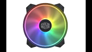 My Cooler Master Masterfan MF200R 200mm ARGB Computer Fan Review [upl. by Myrtie]