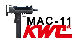 KWC MAC11 NonBlowback Unboxing and Shooting Demo [upl. by Carnahan]