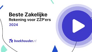 Review Beste zakelijke rekeningen voor 2024 [upl. by Whale363]