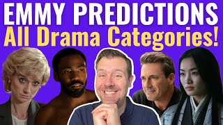 Emmy Predictions 2024  All Drama Series Categories [upl. by Hodges804]