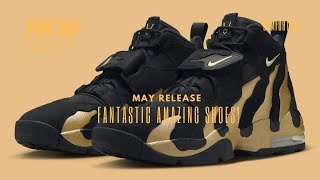 Nike Air DT Max 96 BlackGold MensShoeTrainersSneaker  HM9236001 [upl. by Aisel]