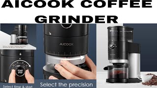 ELECTRIC BURR COFFEE GRINDER FOR HOME BARISTA [upl. by Bertha]