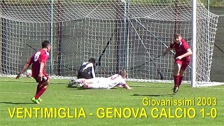 FK Highlights VENTIMIGLIAGENOVA CALCIO 2003 [upl. by Waly]