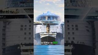 The World’s Largest Cruise Ship Icon of the Seas vs the Titanic cruise cruiseship [upl. by Ennaira]