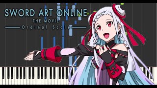 Sayaka KandaYuna  Longing  Sword Art Online Ordinal Scale Piano [upl. by Wojcik]