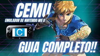 CEMU 22 Guia do MELHOR emulador de Nintendo WII U  Instalação  Configuração Tutorial 2024 [upl. by Kolnick]