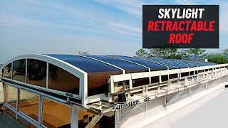 Megavents Skylight Retractable Roof– India wwwmegaventcoin [upl. by Hennessey]