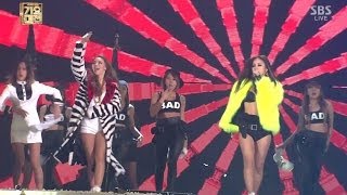 CLLEE HYORI1229SBS Gayo Daejun나쁜 기집애THE BADDEST FEMALE [upl. by Pirali]