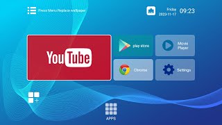 Tv Launcher，Android TV Launcher Set Top Box Launcher，Projector Launcher，Tv Launcher3 [upl. by Maurise]