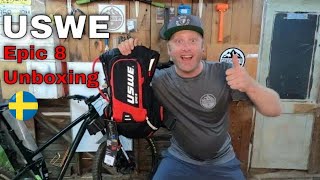 USWE Epic 8 MTB Hydration Pack Unboxing [upl. by Onilatac]