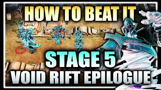 Stage 5 Tyrant Boss FULL GUIDE  Void Rift Epilogue NO LEGENDARY LORDS amp NO ANCIENT HEROES WoR [upl. by Laved230]