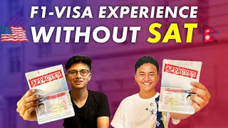 How to get US visa without SAT as Nepali student   US visa interview tips tricks and secrets [upl. by Tanberg]