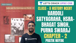 L15 Bardoli Satyagraha HSRABhagat Singh Purna Swaraj  Class 10 NCERT History  UPSC CSE 2021 [upl. by Delphine]