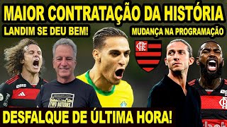 MAIOR CONTRATAÇÃO DA HISTÓRIA FLAMENGO QUER ANTONY LANDIM SE DEU BEM DESFALQUE NA ZAGA DO MENGÃO [upl. by East]