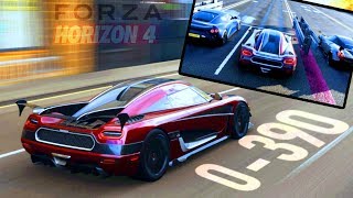 La AGERA RS fa PAURA  Gare Clandestine Forza Horizon 4 [upl. by Aribold]