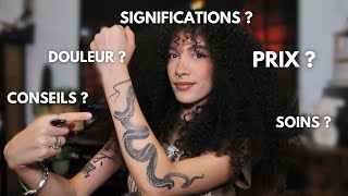 Parlons TATOUAGES et PIERCINGS  je vous dit TOUT [upl. by Rafaello]