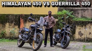 Himalayan 450 vs Guerrilla 450 The Ultimate Showdown [upl. by Lord97]