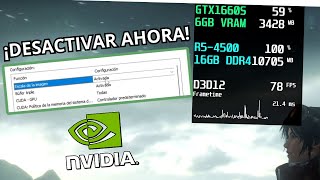 🔧NUNCA DESACTIVES ESTA OPCIÓN EN EL PANEL DE CONTROL DE NVIDIA🔥 Escala de la Imagen  NIS✔️ [upl. by Auahsoj]