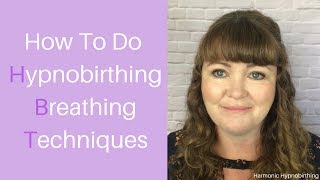 Hypnobirthing Breathing Techniques DEMONSTRATION with Katie Kempster [upl. by Attenwahs]