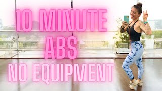 10 Minute Ab Workout  Beginner Friendly [upl. by Boatwright90]