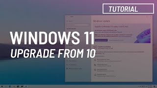 Windows 11 Upgrade from Windows 10 via Windows Update Official [upl. by Nikola]