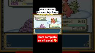 Muk VS Lorelei  Pokemon Rojo Fuego yoenpokemon pokemon slowbro [upl. by Lidda]