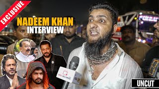 UNCUT  Nadeem Khan  Exclusive Interview  Salman Khan Shah Rukh Khan Baba Siddique Lawrence [upl. by Fisoi]