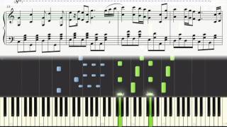 Kirby Planet Robobot  Patched Plains Piano Synthesia and Sheet Music [upl. by Hess]