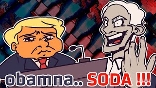 obamna 🥺👿 SODA🥤‼ 😅😁🥶 animation [upl. by Tj]