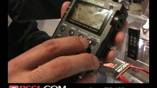 TASCAM DR100 Digital Portable Recorder [upl. by Llebanna939]