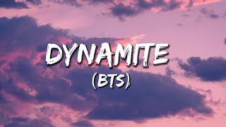 BTS Dynamite Lyrics Video  BTS DYNAMITE [upl. by Jaela765]