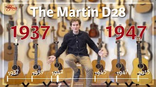 The Martin D28’s Golden Era  History amp Comparison Ft Bertolf [upl. by Scarface]