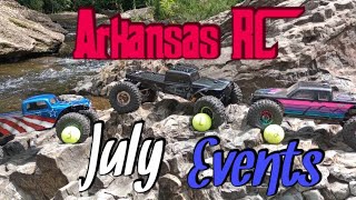 Arkansas RC Events July Schedule [upl. by Rahab]