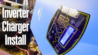 SunGoldPower Inverter Charger Install in our Sailboat  Ep22 [upl. by Drida]