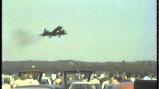 SR71 Blackbird Mildenhall 1984 No Music amp Higher Quality [upl. by Nileuqcaj]